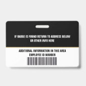 Name des Logos für das personalisierte Foto Ausweis (Rückseite)