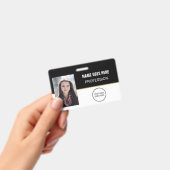 Name des Logos für das personalisierte Foto Ausweis (Handheld)