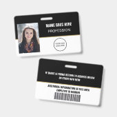 Name des Logos für das personalisierte Foto Ausweis (Vorder- & Rückseite)