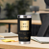 Name des Logos für das Schwarze Gold Thermobecher