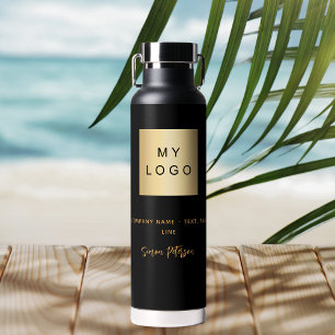 Name des Logos für das Schwarze Gold Trinkflasche