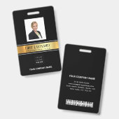 Name des Logos für den Mitarbeiterbarcode - Prüfun Ausweis (Vorder- & Rückseite)
