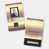 Name des Logos für den Mitarbeiterbarcode - Prüfun Ausweis (Vorder- & Rückseite)