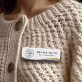 Name des Logos Name dunkelblaue Imitate Name des G Namensschild