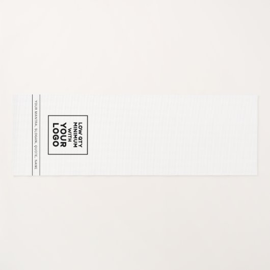 Name des Logounternehmens Slogan Mantra Werbeaktio Yogamatte (Vorderseite (Horizontal))