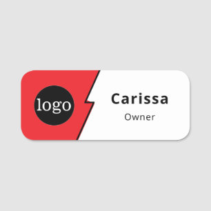 Name des magnetischen Buttons für den benutzerdefi Namensschild