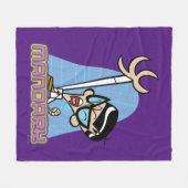 Name des Mandarks Graphic Fleecedecke (Vorderseite (Horizontal))