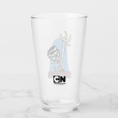 Name des Mandarks Graphic Glas (Rückseite)