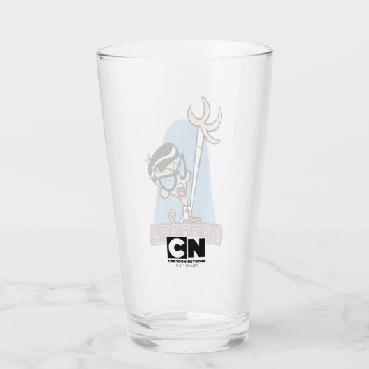 Name des Mandarks Graphic Glas (Rückseite)