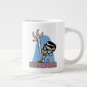 Name des Mandarks Graphic Jumbo-Tasse (Rechts)