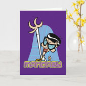 Name des Mandarks Graphic Karte (Gelbe Blume)