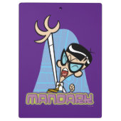 Name des Mandarks Graphic Klemmbrett (Rückseite)