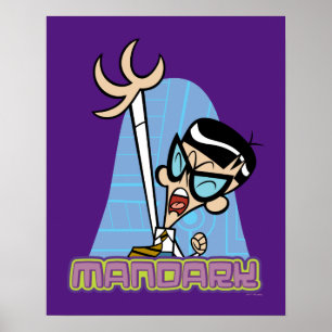 Name des Mandarks Graphic Poster