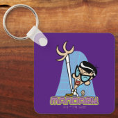 Name des Mandarks Graphic Schlüsselanhänger (Vorderseite)