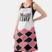 Name des Master-Koch personalisiertes schwarzes Sc Schürze (InSitu)