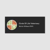 Name des medizinisch-medizinischen Personals Namensschild (Vorderseite)