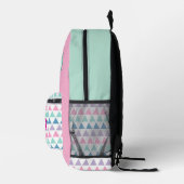 Name des Mermaid-Dreiecks Bedruckter Rucksack (Rechts)