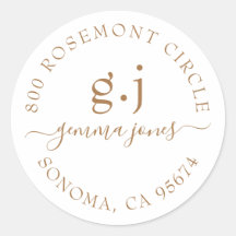 Name des Minimalistischen modernen Goldene Monogra