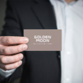 Name des Minimalistischen Unternehmens | Modern | Visitenkarte