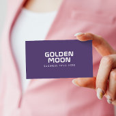 Name des Minimalistischen Unternehmens | Modern |  Visitenkarte