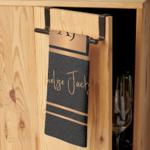 Name des mit Monogramm Koch personalisiert