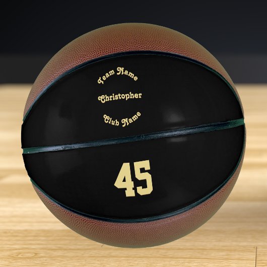 Name des Mit Monogramm Spielerteams Basketball