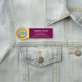 Name des Mitarbeiterns für ein benutzerdefiniertes Namensschild (Beispiel)