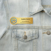 Name des Mitarbeiterns für ein benutzerdefiniertes Namensschild (Beispiel)