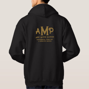 Name des Mitarbeiters der Business Gold Monogram Hoodie