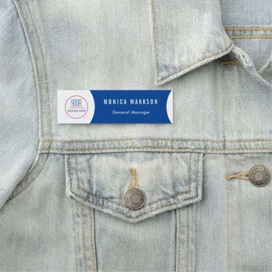 Name des Mitarbeiters des benutzerdefinierten Firm Namensschild (Beispiel)