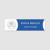 Name des Mitarbeiters des benutzerdefinierten Firm Namensschild (Vorderseite)