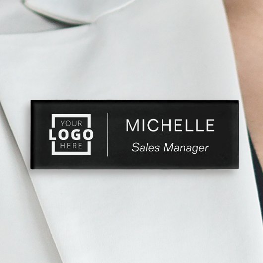 Name des Mitarbeiters des benutzerdefinierten Logo Namenschild