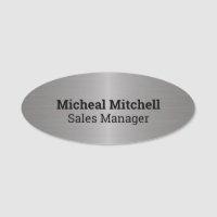 Name des Mitarbeiters des Brushed Metal Look