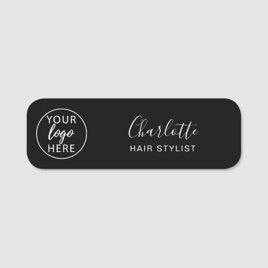 Name des Mitarbeiters des Drehbuchs Namensschild (Vorderseite)