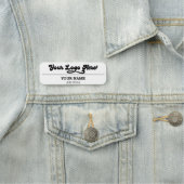 Name des Mitarbeiters des magnetischen Unternehmen Namensschild (Beispiel)