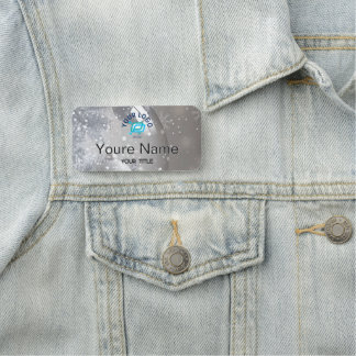 Name des Mitarbeiters des magnetischen Unternehmen Namensschild