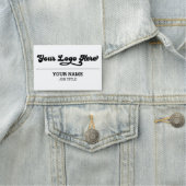 Name des Mitarbeiters des magnetischen Unternehmen Namensschild (Beispiel)