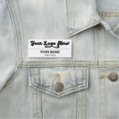 Name des Mitarbeiters des magnetischen Unternehmen Namensschild (Beispiel)