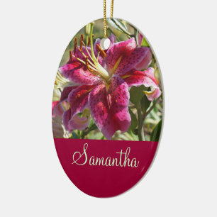 Name des Mitarbeiters Hang Custom Ornaments Office Keramik Ornament