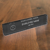 Name des Mitarbeiters Ihres Unternehmens Name des Namensplakette (Seite)