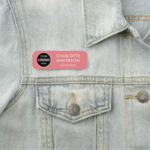 Name des Mitarbeiters Nam für ein benutzerdefinier Namensschild