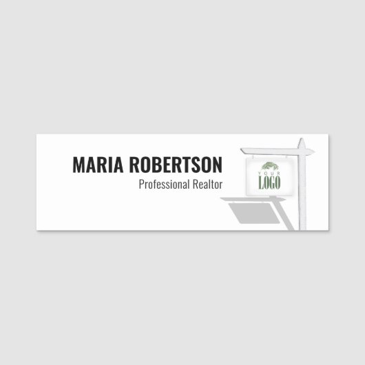 Name des Mitarbeiters Namensschild (Vorderseite)