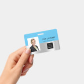 Name des Mitarbeiterzeichens Scanner Grau Ocean Ausweis (Handheld)