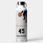 Name des modernen Basketball-Mannschaftsnamens Trinkflasche (Vorderseite)