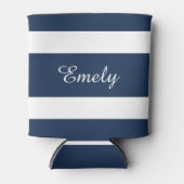 Name des modernen Blauen Streifens Dosenkühler (Vorderseite)