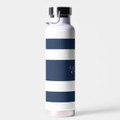 Name des modernen Blauen Streifens Trinkflasche (Rechts)