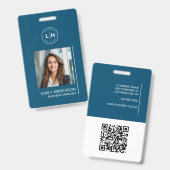 Name des modernen Fotos Ausweis (Vorder- & Rückseite)