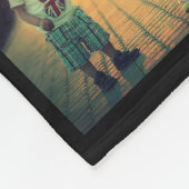 Name des modernen Fotos Fleecedecke (Ecke)