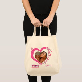 Name des modernen Fotos zur Sensibilisierung für B Tragetasche