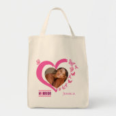 Name des modernen Fotos zur Sensibilisierung für B Tragetasche (Vorne)